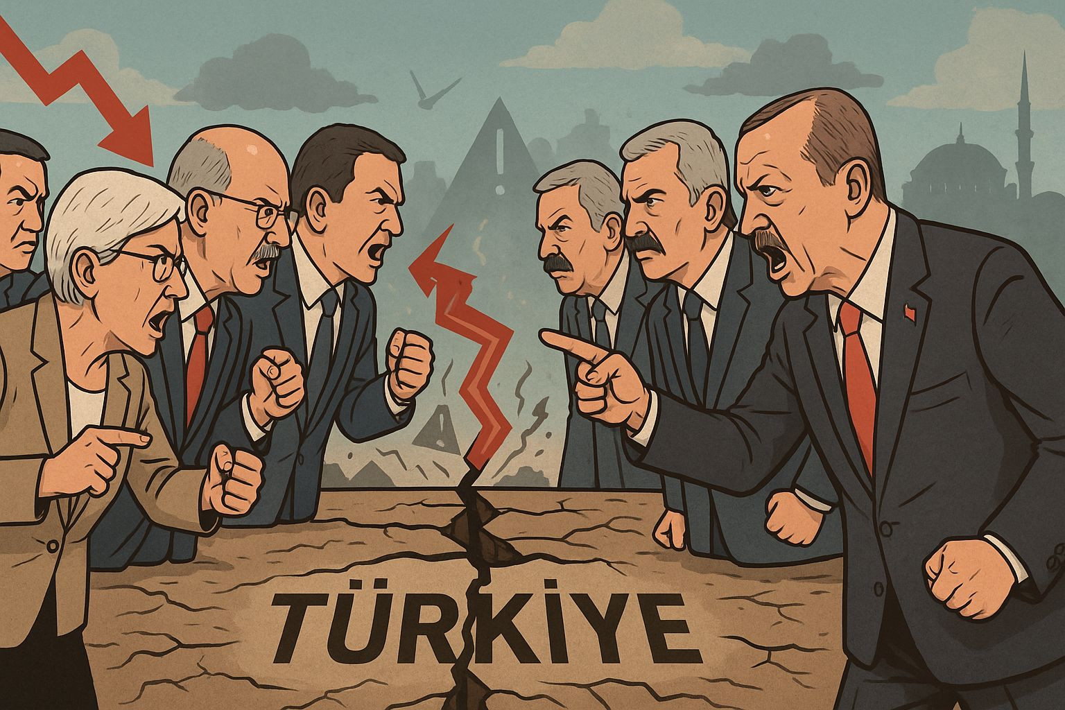 Sivil siyasətdən kənar ritorika: Türkiyədə daxili qarşıdurma genişlənir