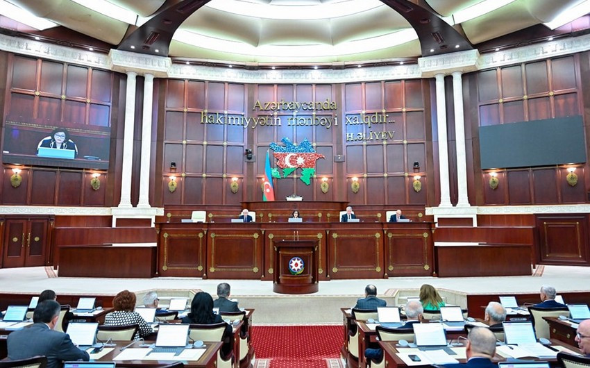 Milli Məclisin növbədənkənar sessiyası üzrə son iclasının gündəliyi açıqlanıb