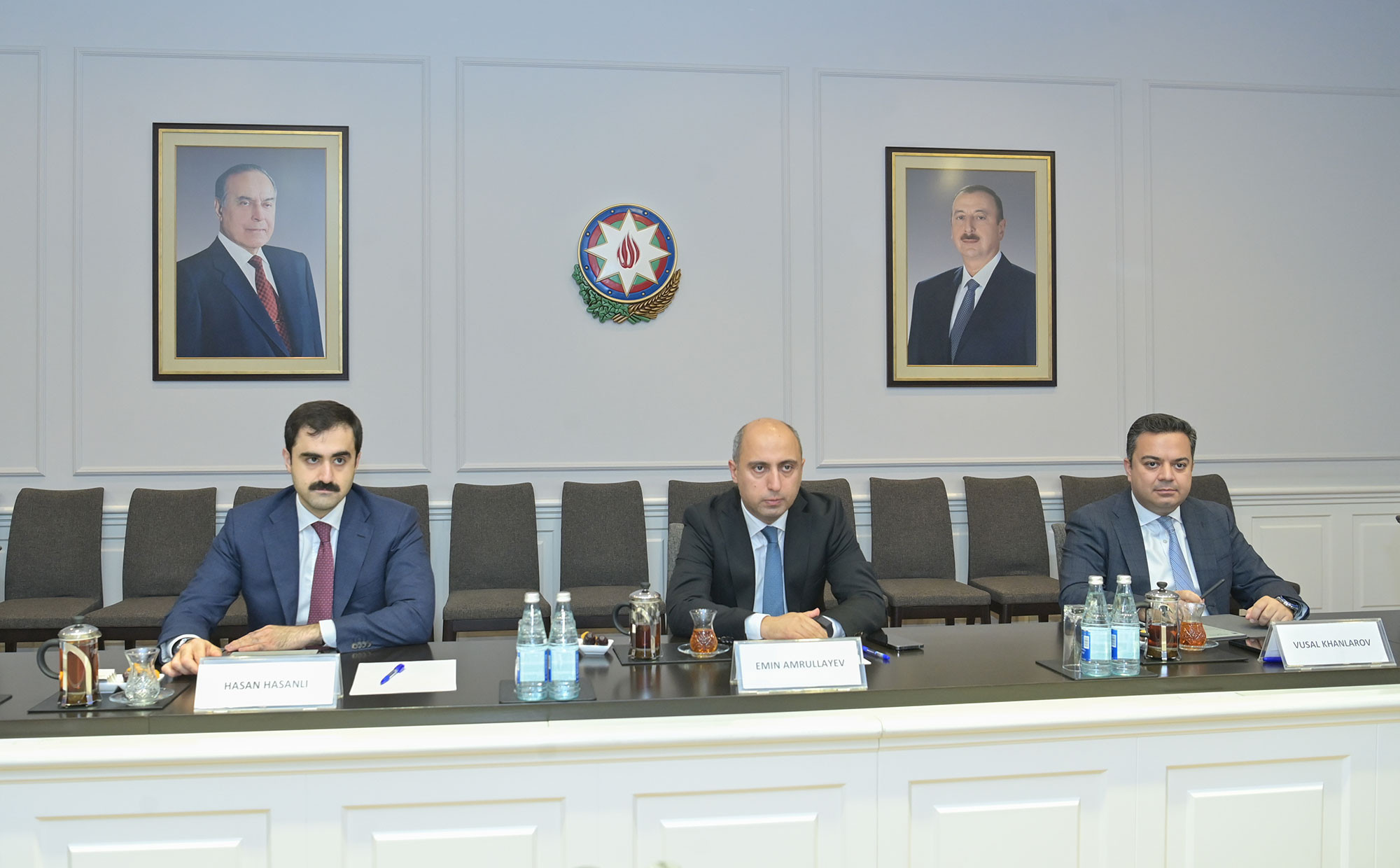 Elm və Təhsil Nazirliyi ilə G42 "Presight" şirkəti arasında əməkdaşlıq imkanları müzakirə olunub