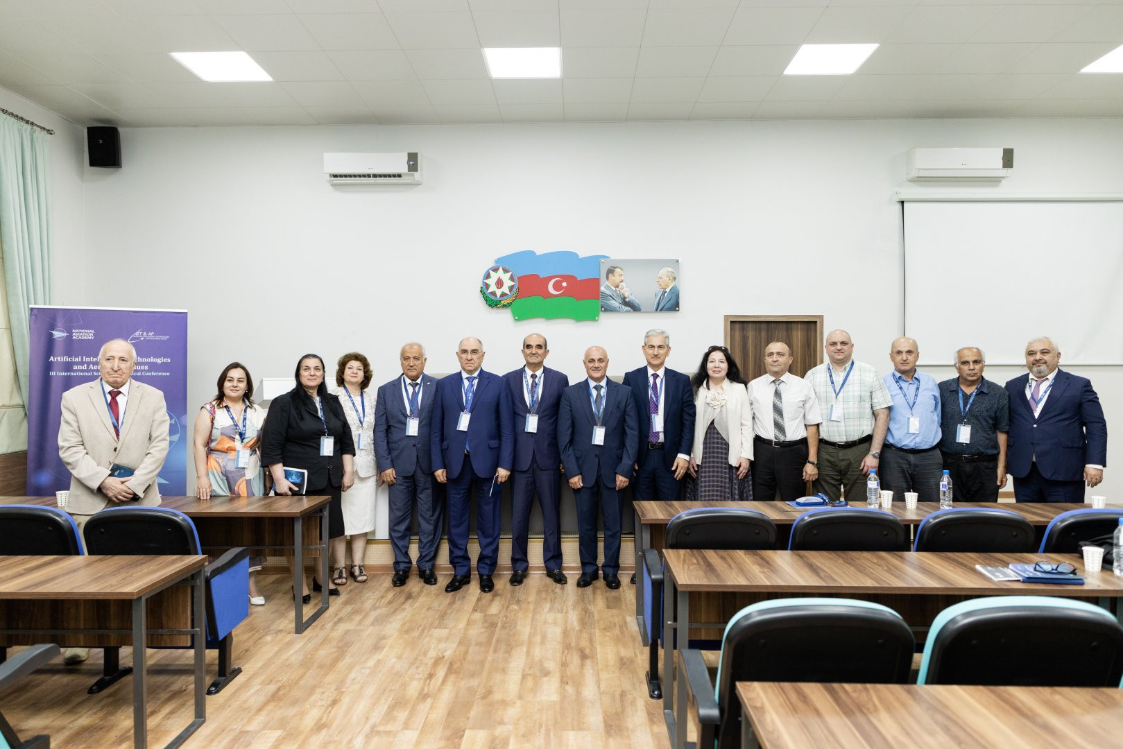 Milli Aviasiya Akademiyasında (MAA) “Süni İntellekt Texnologiyaları və Aerokosmik Problemlər” III Beynəlxalq Elmi-Praktik Konfrans keçirilib