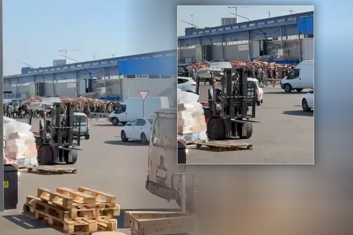 "Omon" Moskva bazarında azərbaycanlıları kütləvi şəkildə saxladı