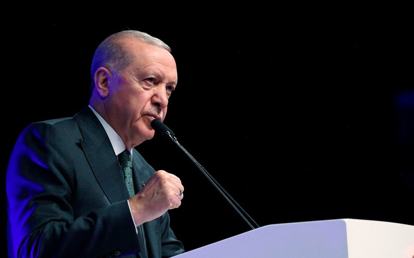 Prezident Ərdoğan: “Terrorsuz Türkiyə yolunda atılan mühüm addım xeyirli olsun”