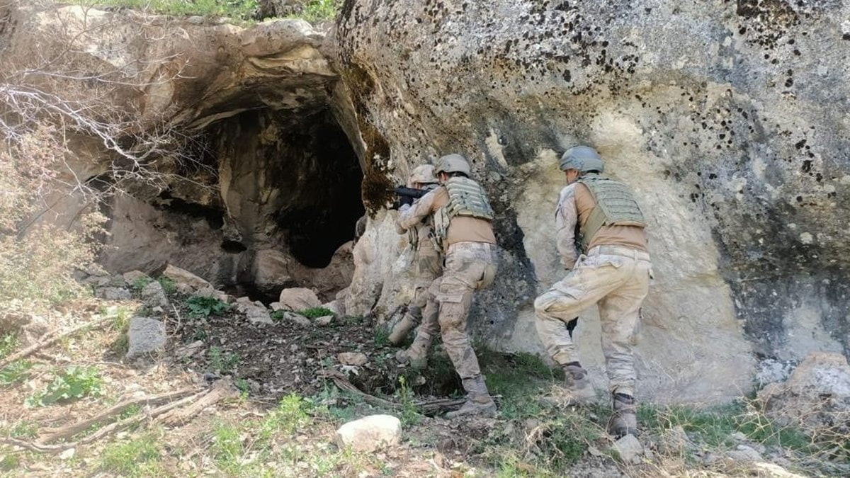 Türkiyə ordusu İraqın şimalında PKK-ya məxsus gizli mağara aşkar edib
