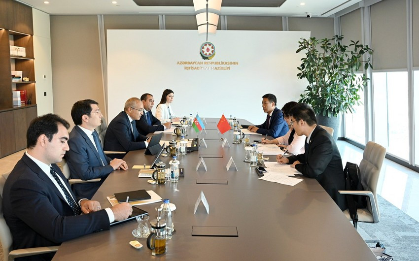 Azərbaycan və Çin strateji iqtisadi əməkdaşlığı müzakirə edib