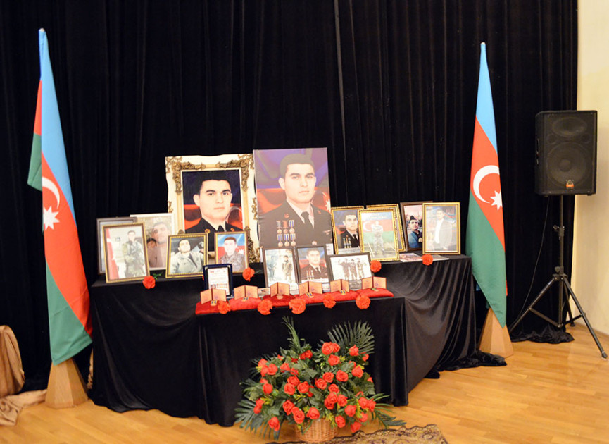 Şəhidlərimizin xatirəsi ehtiramla yad edilib