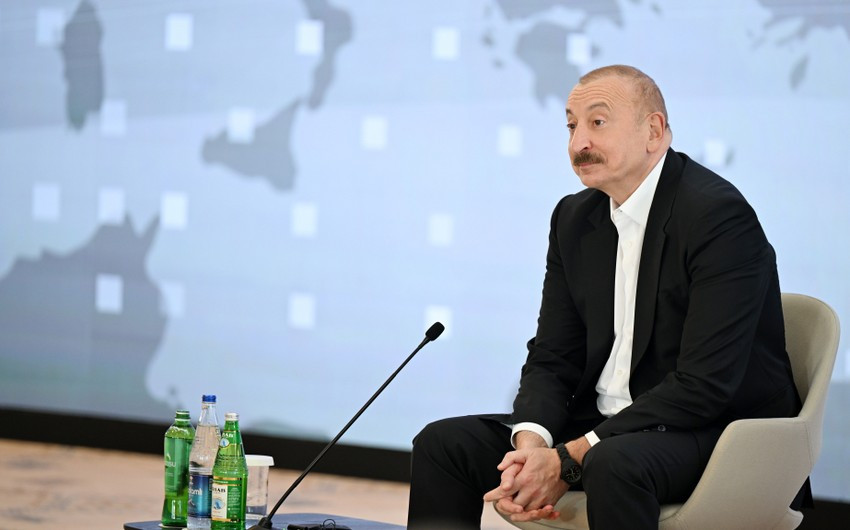 İlham Əliyev: "Süni intellektdən istifadə etmirəm"