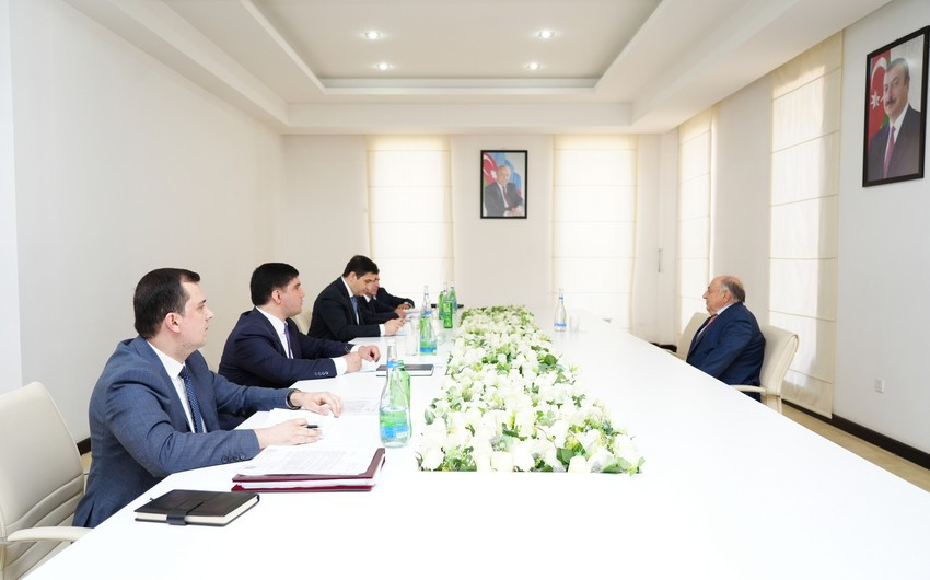 Ədliyyə naziri Fərid Əhmədov Qubada vətəndaşları qəbul edib