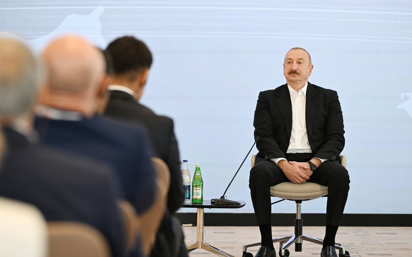 Prezident İlham Əliyev: Bizim etibarlı tərəfdaş imicimiz var
