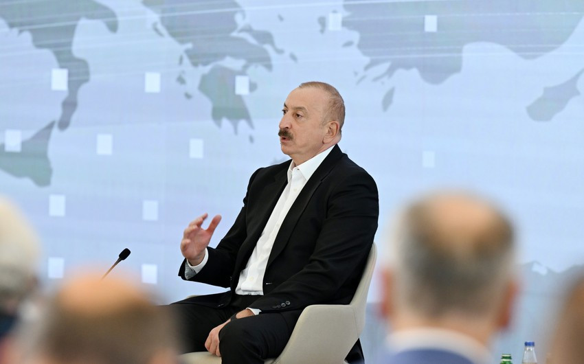 Prezident: Biz Trampa Azərbaycan və Ermənistanın razılaşmasına kömək etmək istəyinə görə minnətdarıq