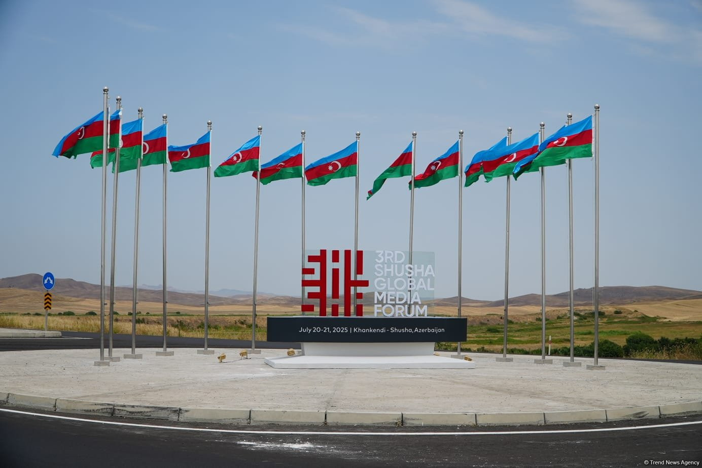 Şuşa Qlobal Media Forumunun iştirakçıları Ağdamdakı infrastruktur layihələri ilə tanış olub