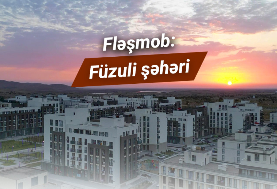 Füzuli şəhərində fləşmob təşkil edilib
