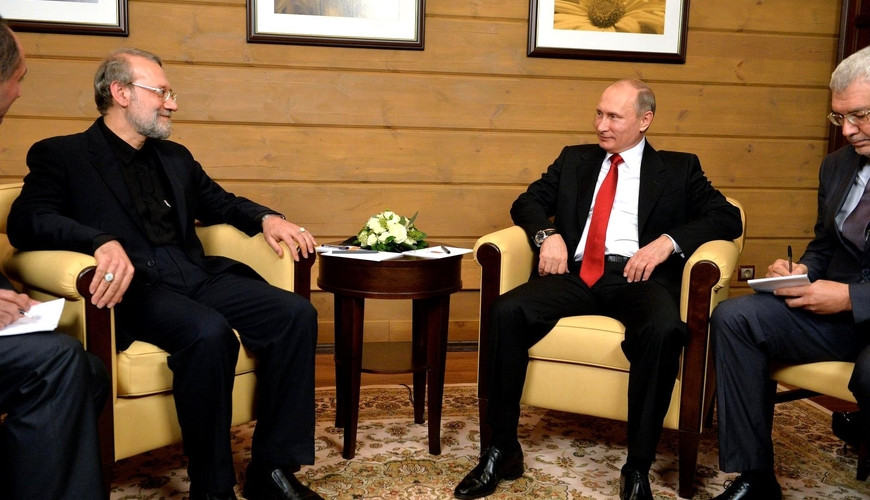 Putin və Əli Laricani Yaxın Şərqdəki gərginliyi və nüvə böhranını müzakirə ediblər