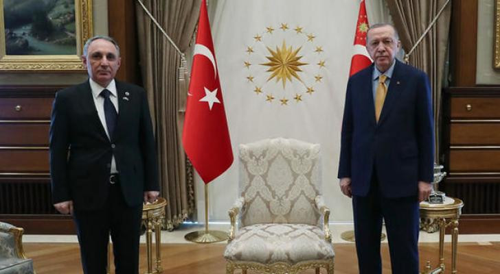 Rəcəb Tayyib Ərdoğan Kamran Əliyevi qəbul edib