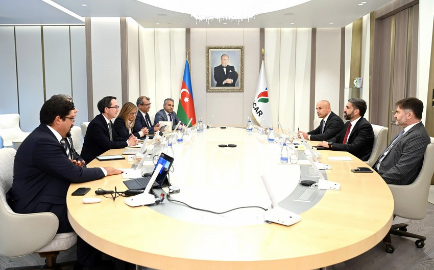 SOCAR "Emerson Electric Co." ilə bərpaolunan enerji layihələrində əməkdaşlığı müzakirə edib