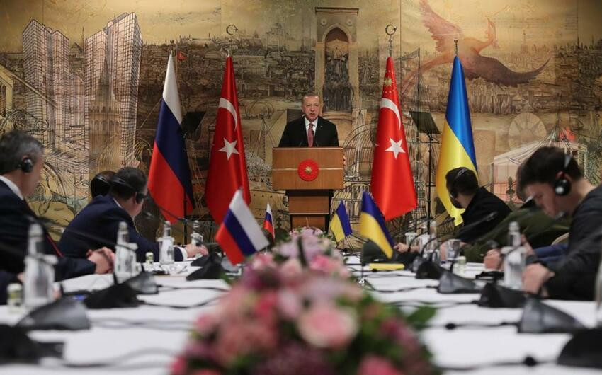 Ukrayna nümayəndə heyəti Ankarada Ərdoğanla görüşüb