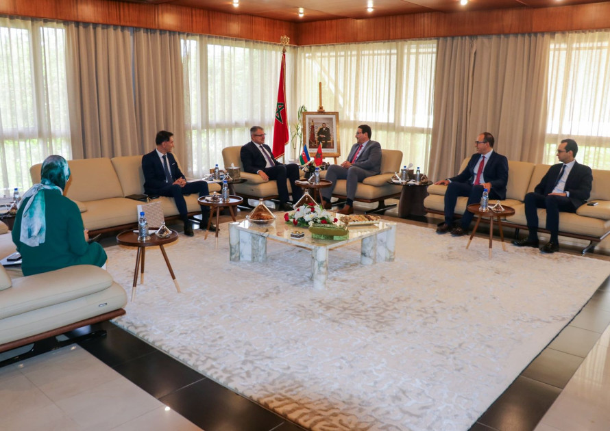 Azərbaycan səfiri Mərakeşin nəqliyyat və logistika naziri ilə görüşüb