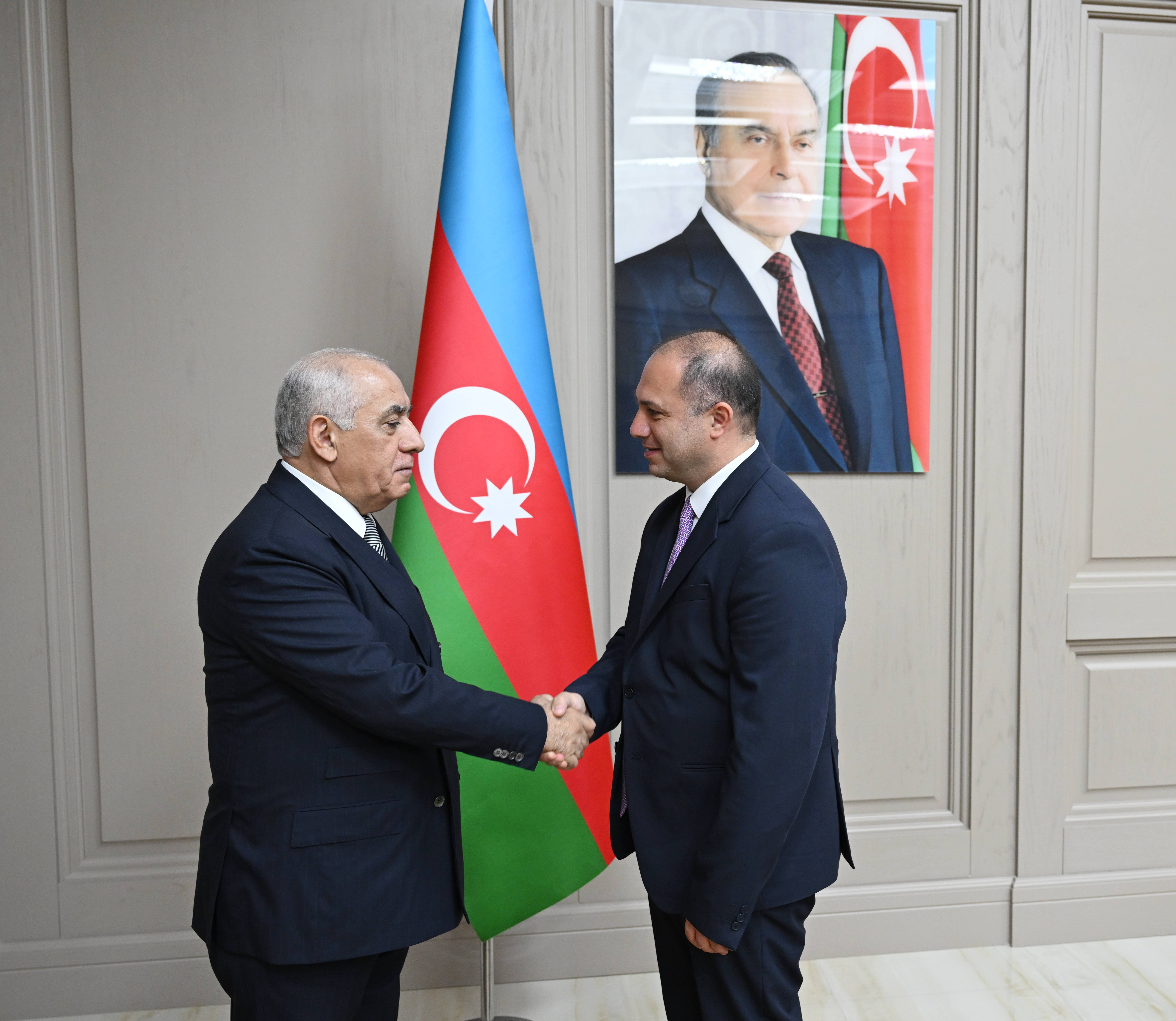 Əli Əsədov Gürcüstanın təhsil, elm və gənclər naziri ilə görüşüb