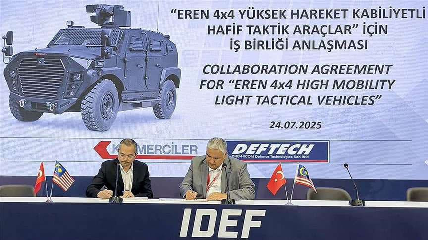 “Katmerciler” Malayziya şirkəti ilə EREN 4X4 üçün ilk əməkdaşlıq razılaşmasını imzalayıb