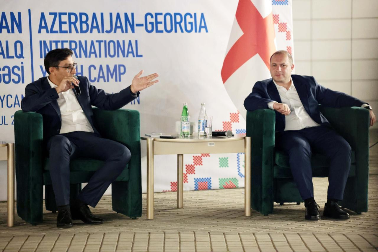 Azərbaycan və Gürcüstan nazirləri Qubada gənclərlə görüşüblər