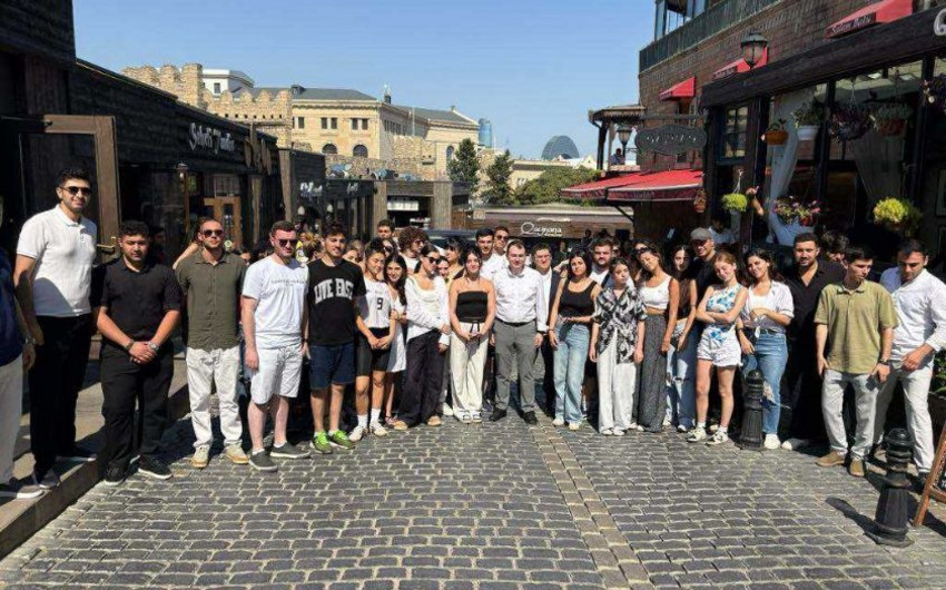 Giorgi Çakvetadze Azərbaycanda səfərdədir