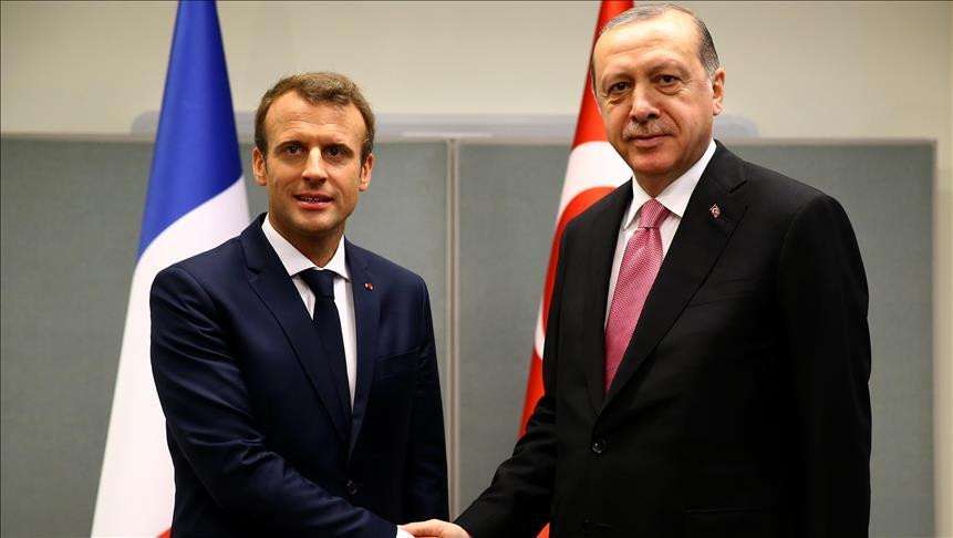 Makronla Ərdoğan Qəzzadakı vəziyyəti müzakirə ediblər