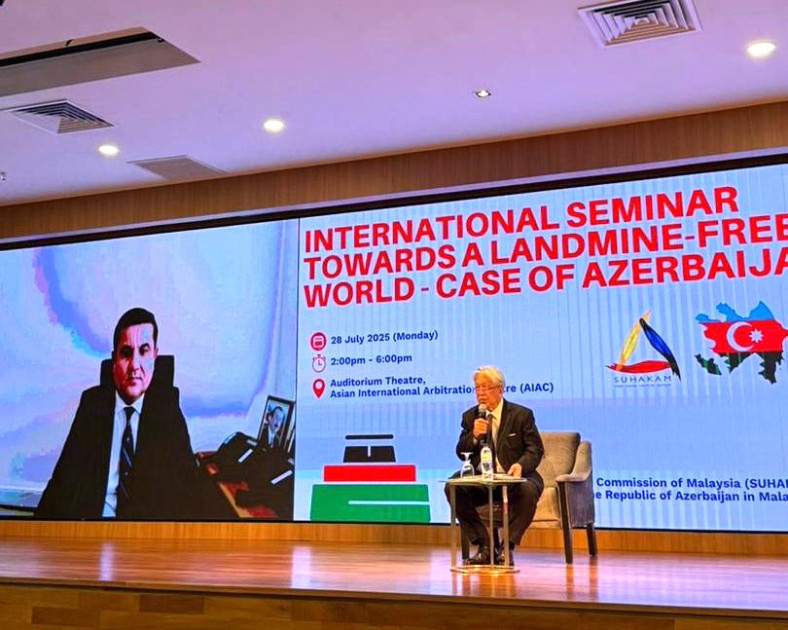 Kuala-Lumpur şəhərində “Minalardan azad dünya yolunda - Azərbaycan nümunəsi” adlı beynəlxalq seminar keçirilib
