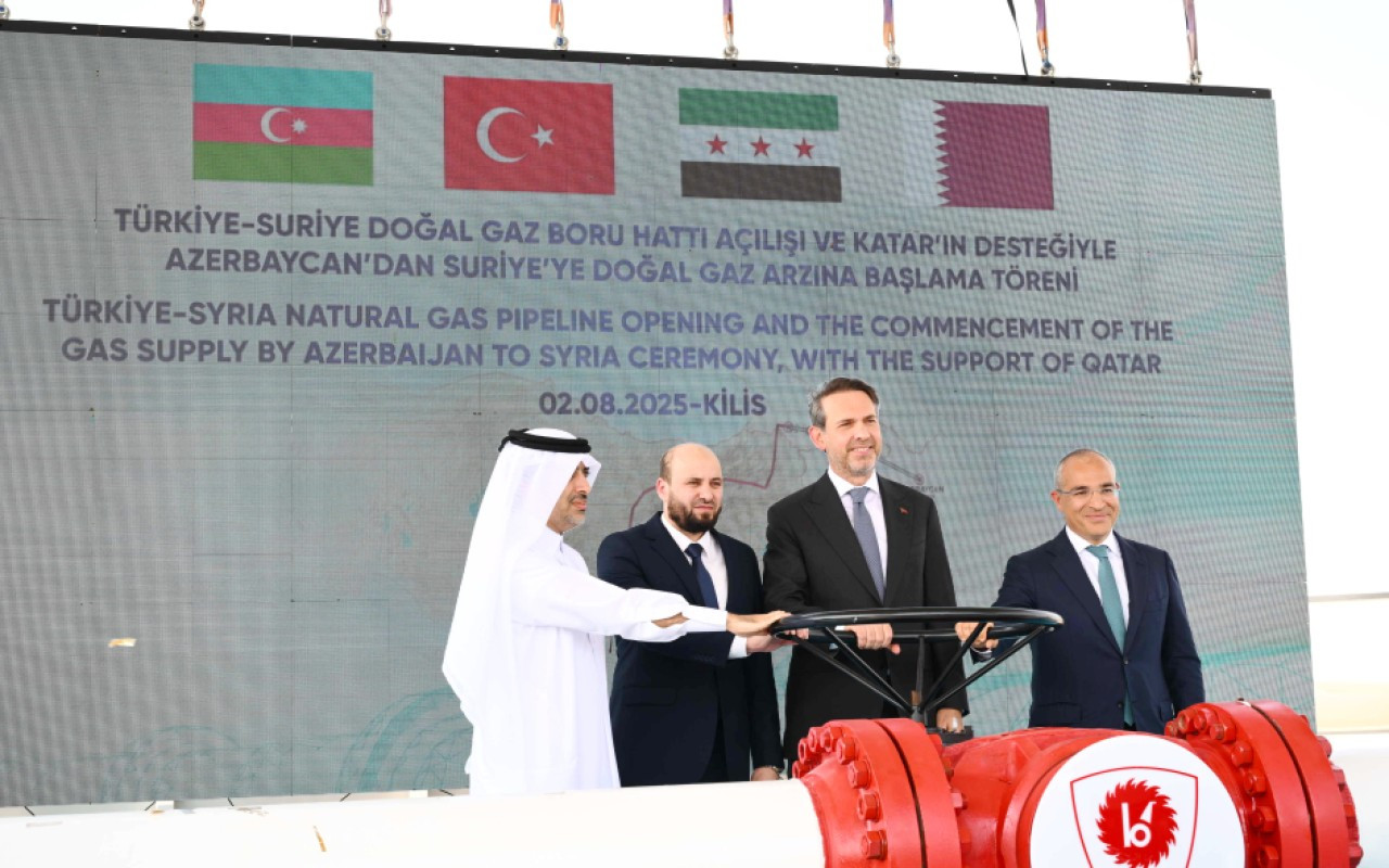 Dörd ölkə Azərbaycan qazının Suriyaya nəql olunması ilə bağlı birgə açıqlama yaydı