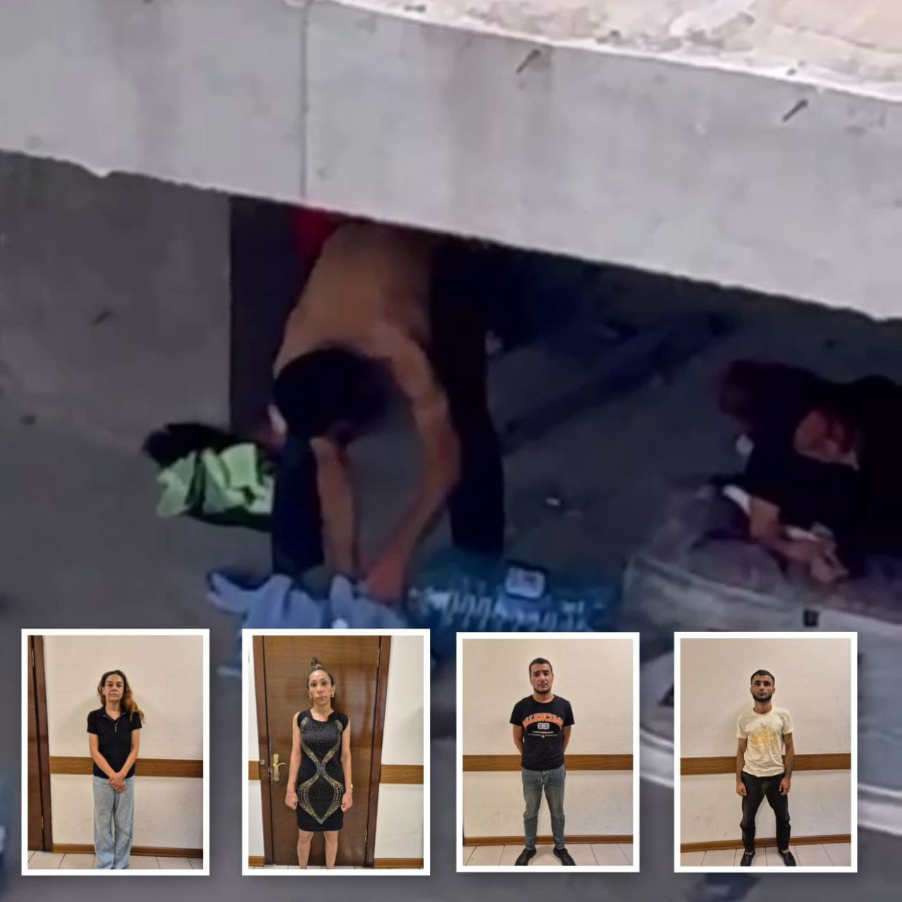Narkotik aludəçilərinin sosial şəbəkələrdə yayılan görüntüləri polis əməkdaşları tərəfindən araşdırılıb