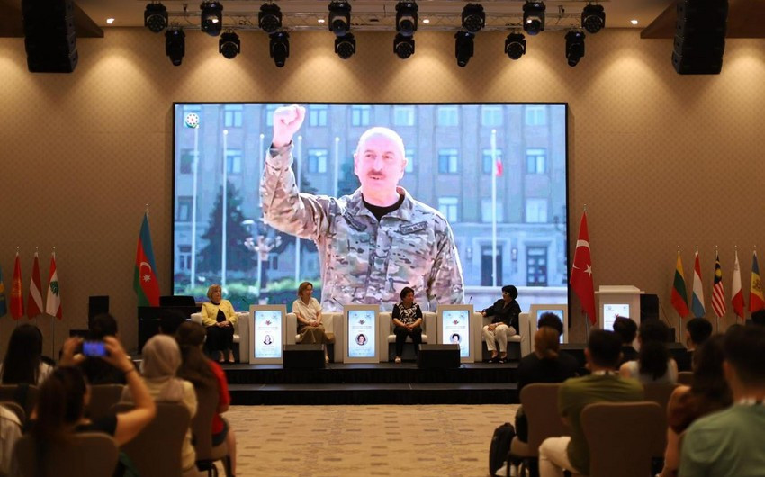 Diaspor Gənclərinin VI Yay Düşərgəsində “Xankəndi” adlı panel təşkil olunub