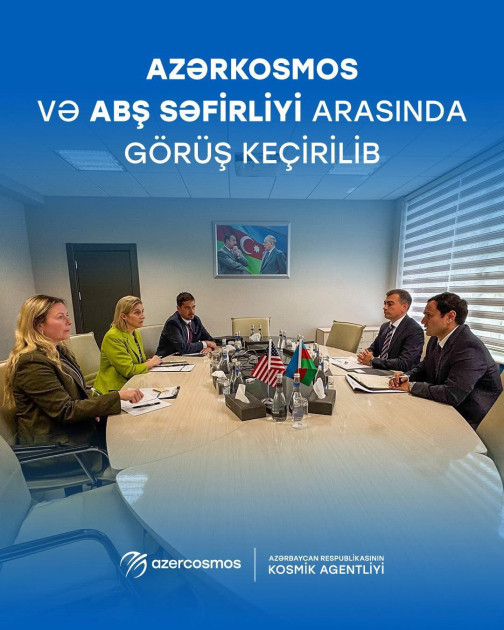Azərbaycan və ABŞ kosmik sahədə əməkdaşlığın genişləndirilməsi imkanlarını müzakirə edib