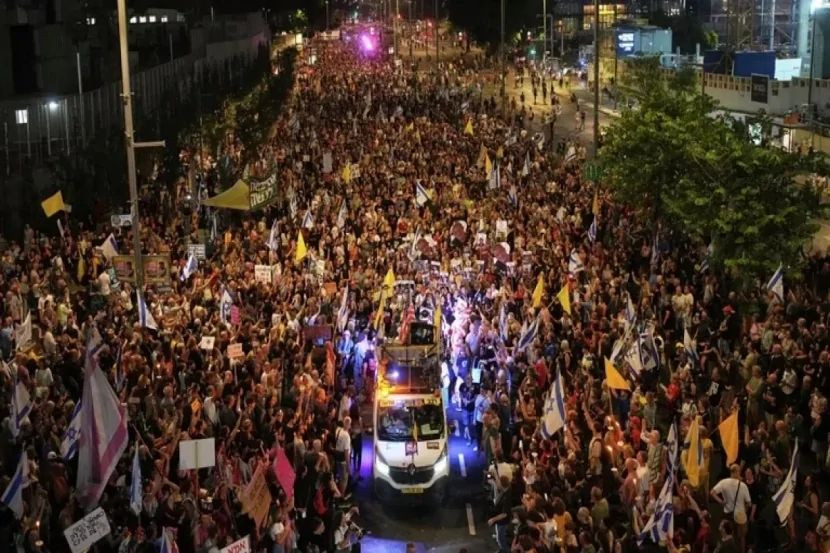 İsraildə etirazlar, İstanbuldа Qəzzaya dəstək yürüşü