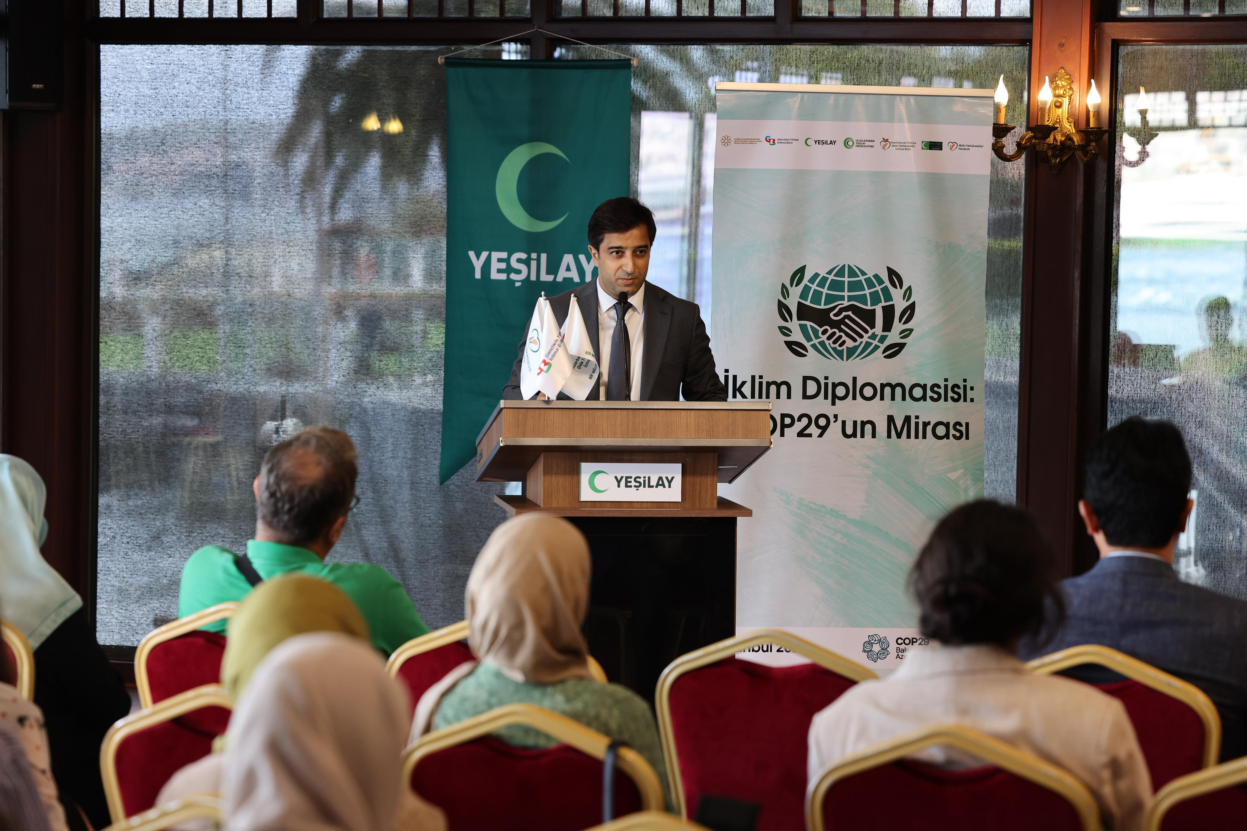 “İqlim Diplomatiyası: COP29 Mirası” adlı növbəti tədbir İstanbulda “Camlı Köşk”də baş tutdu.