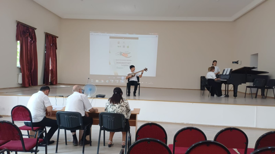 Qarabağ bölgəsində “Uşaq İncəsənət Festivalı – 2025”in ikinci mərhələsi üzrə seçimlər davam edir