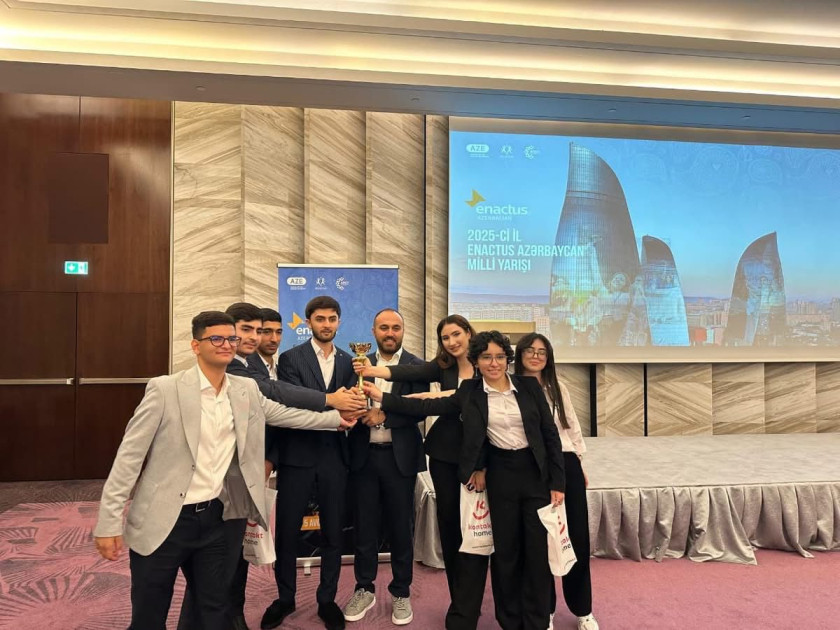 Qarabağ Universiteti Enactus Azərbaycan Milli Yarışının qalibi olub