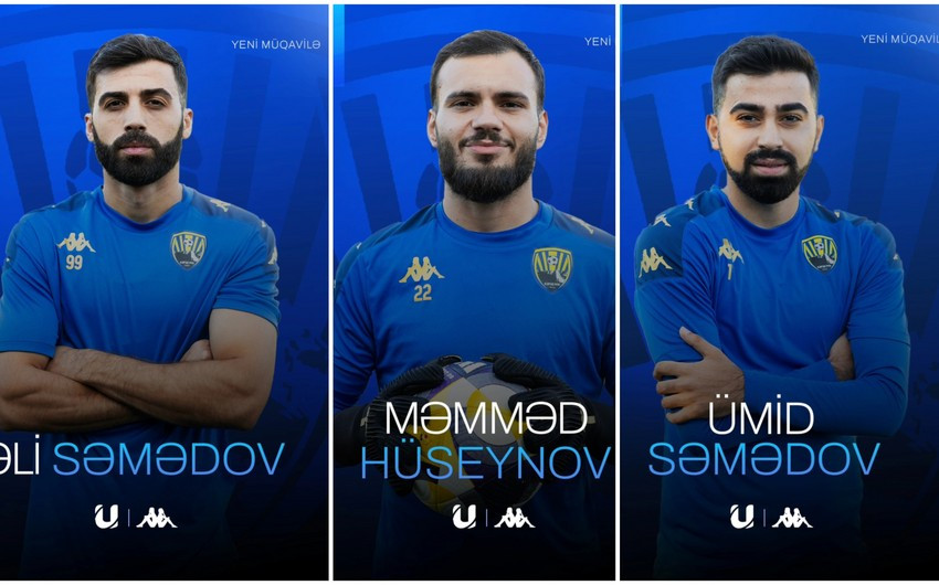 “Kəpəz” üç futbolçu ilə müqavilənin müddətini uzadıb