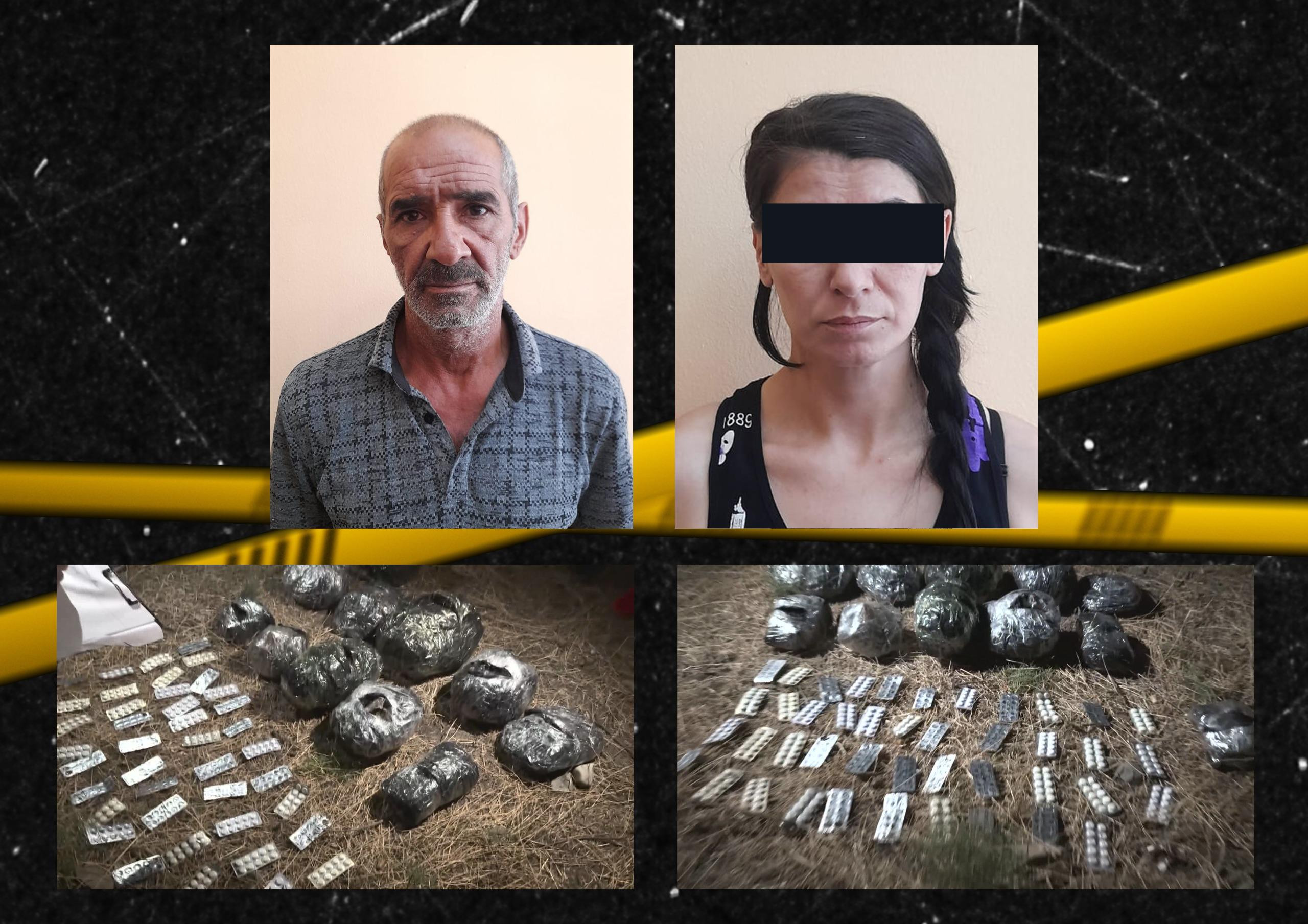 "12 kiloqram narkotik aşkarlandı"