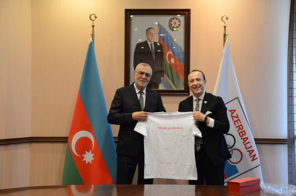 Azərbaycan və Albaniya arasında idman əlaqələrinin genişləndirilməsi məsələləri müzakirə olunub