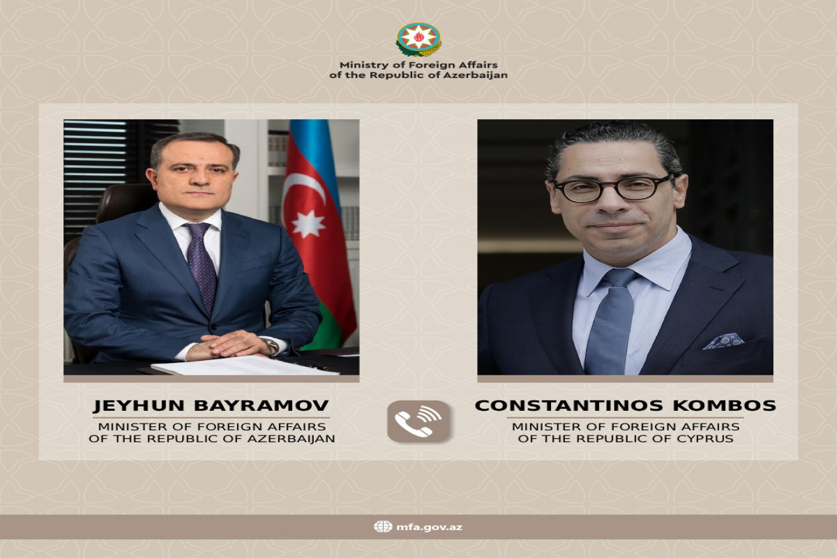 Azərbaycan və Kipr XİN başçıları arasında telefon danışığı olub