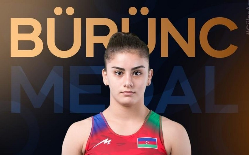 Azərbaycanın qadın güləşçisi dünya çempionatında bürünc medal qazanıb