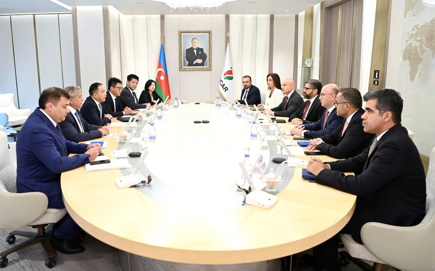 SOCAR və Çinin CC7 şirkəti neft və neft kimyası sahəsində əməkdaşlıq perspektivlərini müzakirə ediblər
