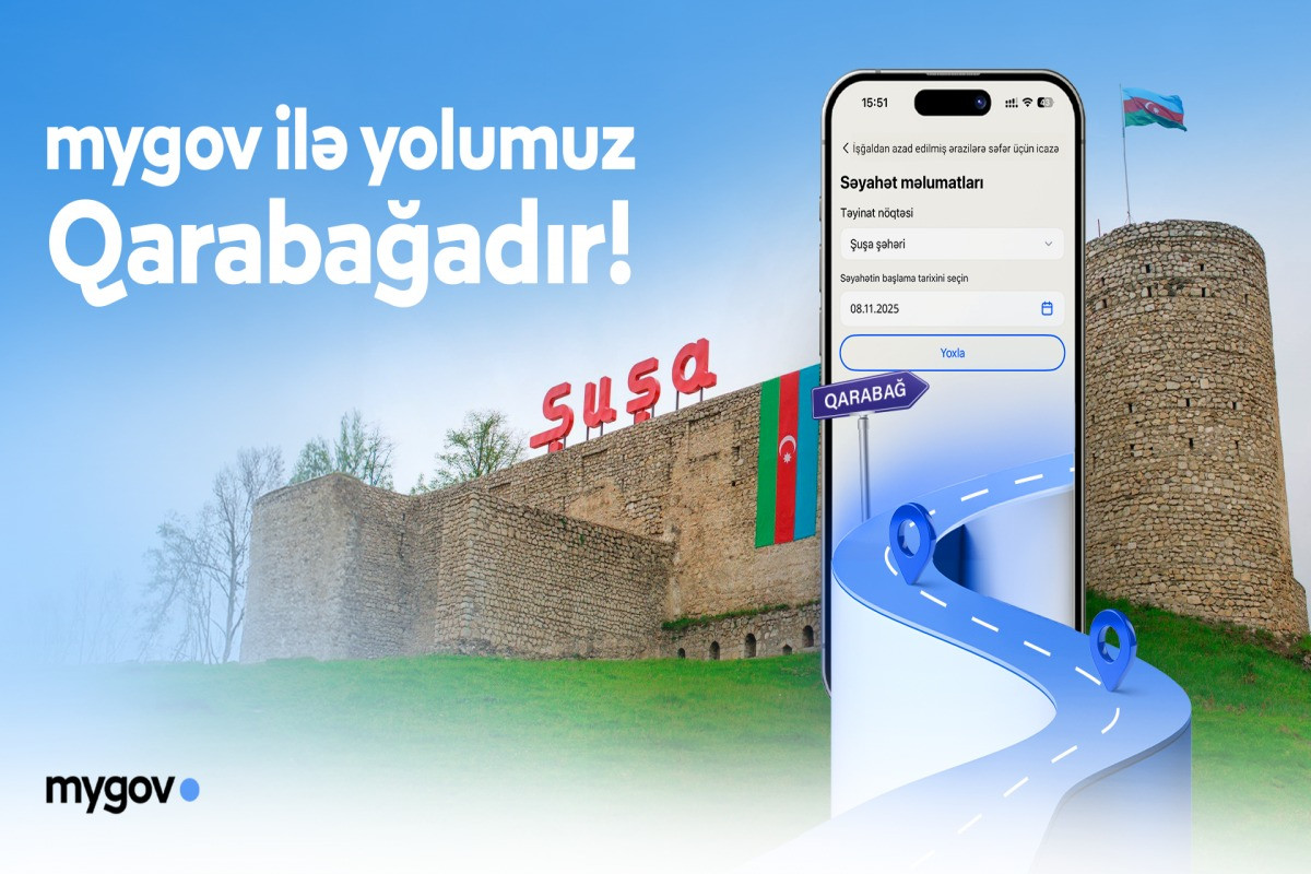 Qarabağa səfər üçün “mygov” üzərindən də icazələr veriləcək