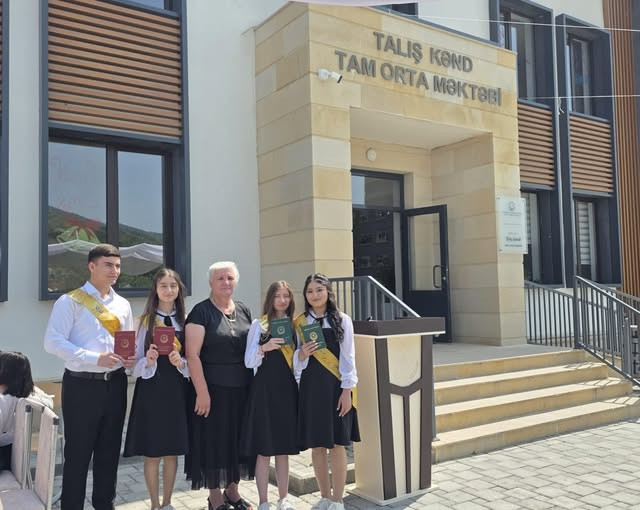 Ağdərə rayon Talış kənd tam orta məktəbinin  məzunlarının hər biri tələbə adını qazanıb