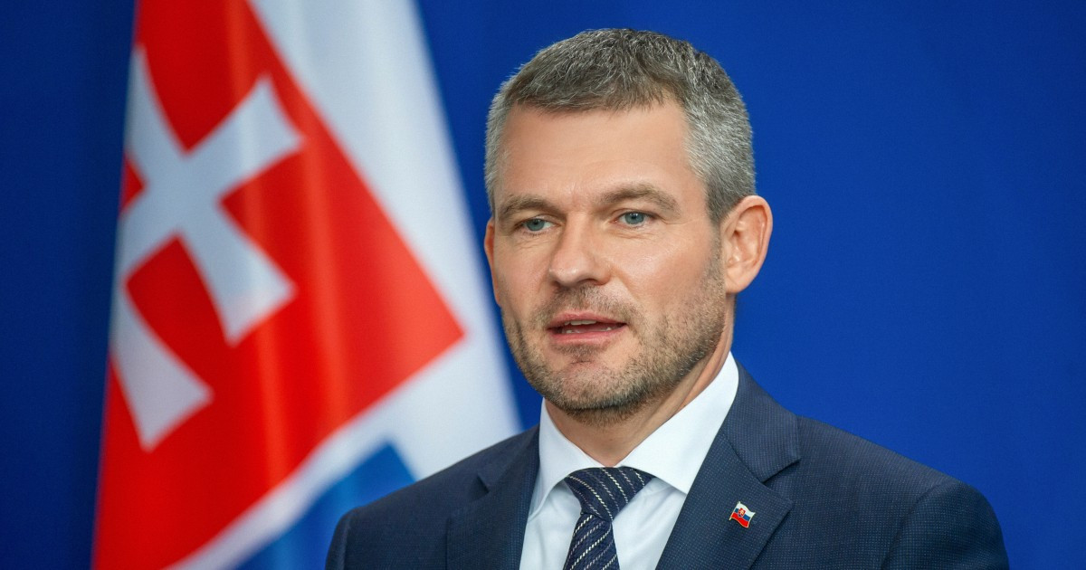 Slovakiyanın Prezidenti Peter Pelleqrini Trampın mövqeyinə dəstək verdi
