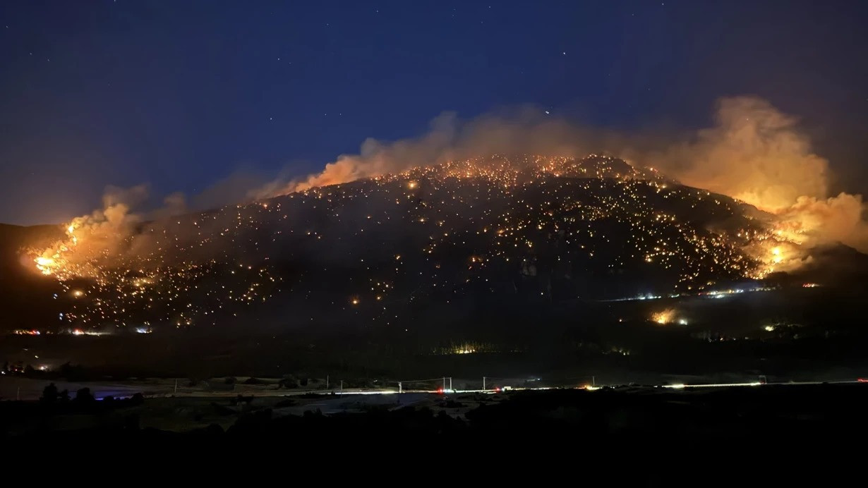 Pamukkaledəki yanğın böyük ölçüdə nəzarət altına alınıb