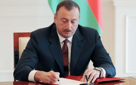 Prezident İlham Əliyev sərəncam imzaladı