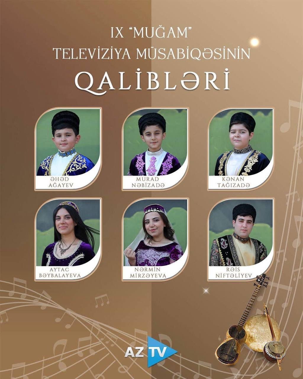 IX “Muğam” Televiziya Müsabiqəsinin qaliblərinin adları açıqlanıb