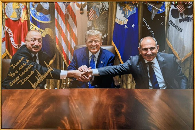 Prezident İlham Əliyev onu böyük lider adlandıran Donald Trampa təşəkkür edib