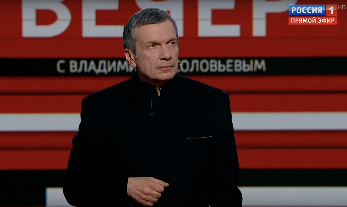 Solovyov politoloq Sergey Markovun həbsi tələbi ilə çıxış edib