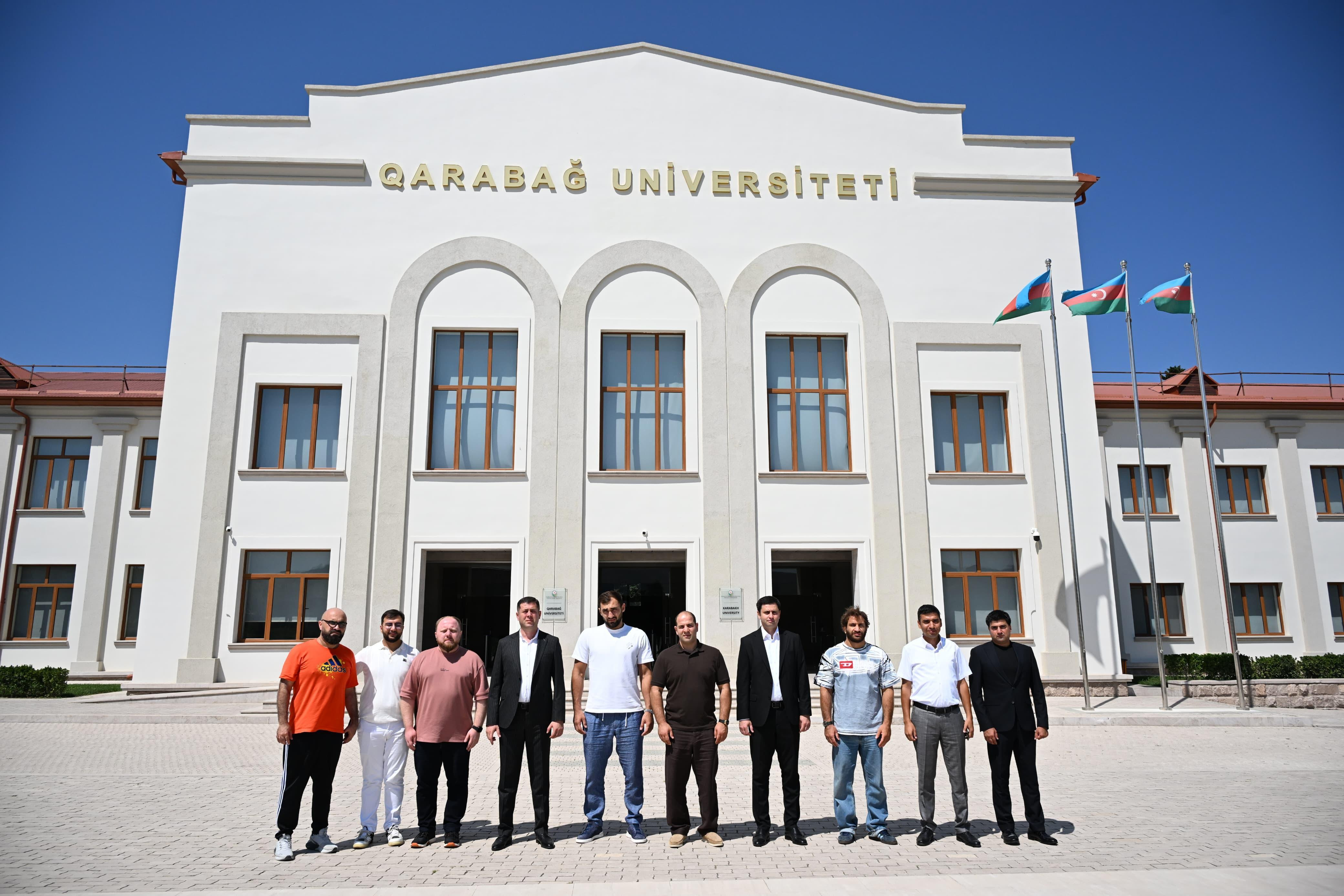Azərbaycanın görkəmli idmançılarının azad edilmiş torpaqlara səfərləri davam edir