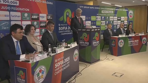 Sofiyada cüdo üzrə yeniyetmələr arasında dünya çempionatının püşkatma mərasimi keçirilib